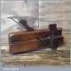 Unusual Antique Tongue Making Beech Moulding Plane - Good Condition