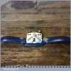 Vintage Record No: 0151R Adjustable Curved Sole Metal Spokeshave - Refurbished