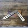 Vintage H.H.M. Engineers Combination Steel Try Square Bevel Pat No: 497450