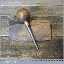 Vintage Shipwright’s Sail Makers Steel Fid Beech Handle - Good Condition