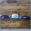 Vintage Record No: 0151R Adjustable Curved Sole Metal Spokeshave - Refurbished