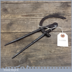 Antique Pair Of Forged Dividers