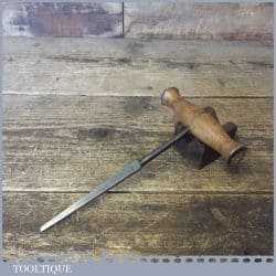 Vintage W Marples 5/16” Boxwood Handled Square Rimer Or Reamer - Good Condition