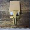 Vintage Boxed Richard Kell Brass Deluxe Dovetail Marker - Good Condition