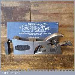 Near Mint Boxed Clifton No: 3110 Shoulder Bull Nose Chisel Plane 3 in 1 - Little Used