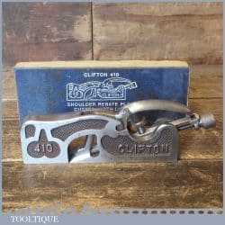 Near Mint Boxed Clifton No: 410 Shoulder Plane 5/8” Cutter - Little Used