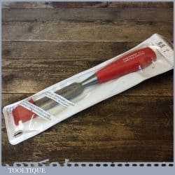 Vintage Footprint Carpenter’s 1” Firmer Chisel - Socketed Plastic Handle