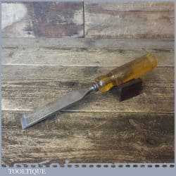 Vintage Robert Sorby Carpenter’s 1 ⅛” Firmer Chisel Plastic Handle