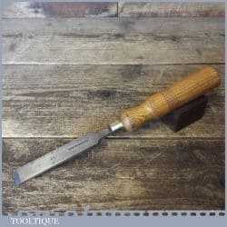 Vintage Carpenter’s 3/4” Forged Cast Steel Firmer Chisel - Fully Refurbished