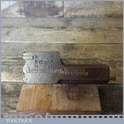 Scarce Antique I Parker Of Tewkesbury Quirk Ogee Moulding Plane