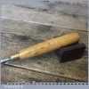 Vintage Marples 3/8” bevel edge chisel with boxwood