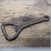 Vintage 19th Century Harringtons Mineral Water Steel Bottle Opener