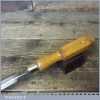 Vintage W Marples Pattern Makers 3/4” Bevel Edge Paring Chisel - Sharpened Honed