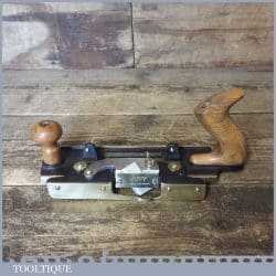 Scarce Vintage Jiffy Gunmetal Fibre Board Plane - Good Condition