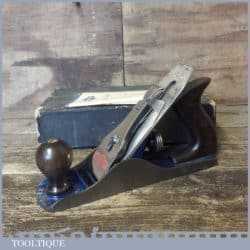 Scarce Vintage Boxed Woden No: W4 Smoothing Plane - Fully Refurbished