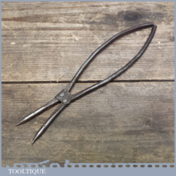 Primitive Antique Opening Pliers - Handmade By Blacksmith