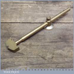 Vintage Vitrex Brass Glass cutter with centre suction pad