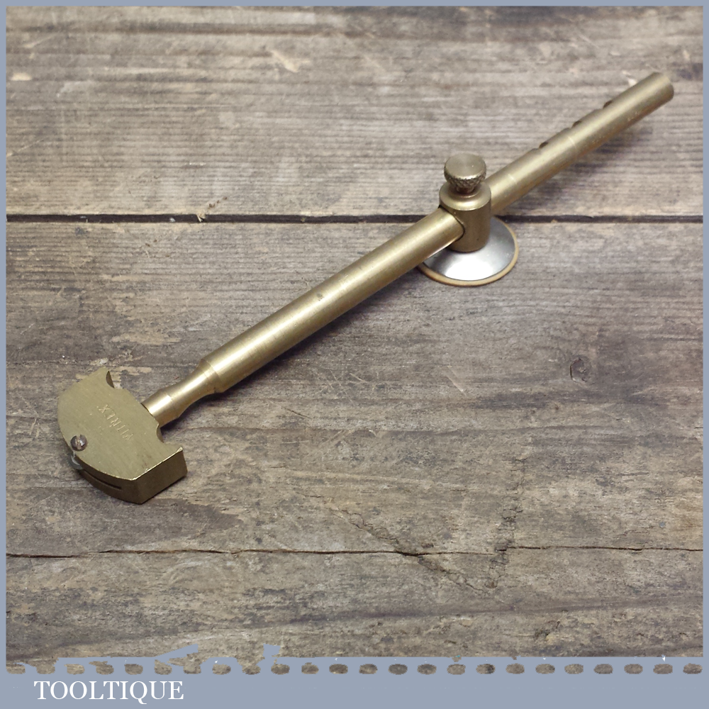 Vintage Vitrex Brass Glass Cutter With Centre Suction Pad