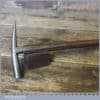 Antique Buck Upholsterer’s Strapped Claw Tack Hammer Bulbous Handle