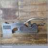 Vintage Record No: 072 Adjustable Throat Shoulder Plane - Fully Refurbished