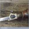 Vintage Beechwood And Brass Pad Saw - Good Condition