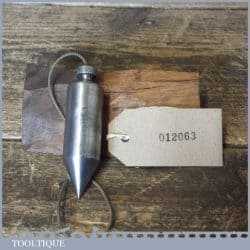 Vintage Guys-PB.1 Cast Steel Plumb Bob - Good Condition