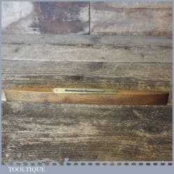 Vintage Joseph Heywood & Co 12” Boat Level Original Clear Bubble - Good Condition