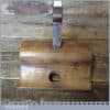 Vintage Beechwood Old Woman’s Tooth Hand Router Plane - Good Condition