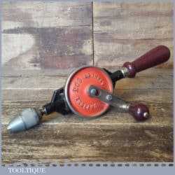 Vintage Stanley No: 803 Egg Beater Double Pinion Hand Drill