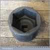 3/8” ISS-UK No: 1654 Impact Socket 1” Square Drive - Unused