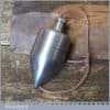 Vintage Dumpy 2 ¾” Long Small Steel Plumb Bob - Good Condition