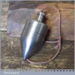 Vintage Dumpy 2 ¾” Long Small Steel Plumb Bob - Good Condition