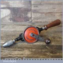 Vintage Stanley No: 803 Egg Beater Double Pinion Hand Drill - Good Condition