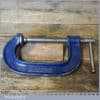 Vintage Record Heavy Duty 4” G Clamp - Ready Tor Use
