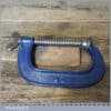 Vintage Carpenter’s 4” G Clamp - Good Condition Ready Tor Use