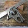 Vintage Rabone Chesterman No: 1912 Cast Steel Adjustable Combination Square