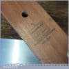 Vintage Marples Ridgway Carpenter’s 10” Mahogany Brass Mitre Hook Square