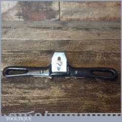 Vintage Stop Chamfer Spokeshave Unusual Gunmetal Fences - Good Condition
