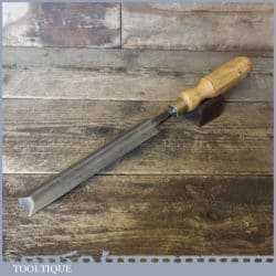 Vintage W. Marples Pattern Makers 1 ¼” Bevel Edge Paring Chisel - Sharpened