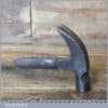 Vintage Glaziers No: 2 Strapped Claw Hammer - Good Condition
