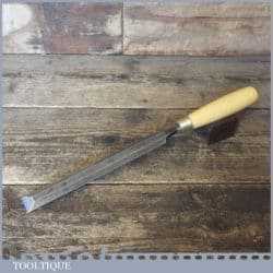 Vintage W Marples Pattern Makers 1” Bevel Edge Paring Chisel - Sharpened