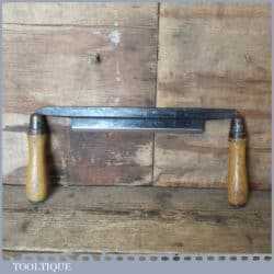 Vintage R Mather & Son Drawknife 8” Cutting Edge - Sharpened Honed