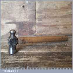 Vintage Ball Pein Hammer Wooden Handle - Good Condition