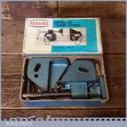 Vintage Pair Boxed Paramo Improved Cramp Heads - Good Condition