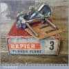 Vintage Boxed Rapier No: 3 Plough Plane 3 Cutters - Good Condition