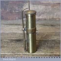 Vintage Moore & Wright Jeweller’s Brass Spirit Blow Torch - Good Condition