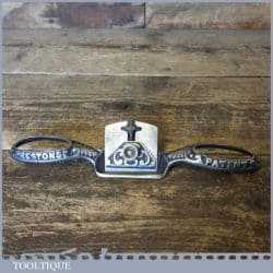 Vintage E. Preston Flat Soled Adjustable Spokeshave - Original Iron