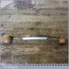 Vintage Acier Fond Gentleman’s Curved Cast Steel Drawknife - Sharpened Honed