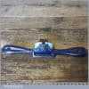 Vintage Record No: A63 Curved Sole Metal Spokeshave - Fully Refurbished