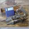 Vintage Boxed Record No: 044 Plough Plane 8 Cutters - Fully Refurbished